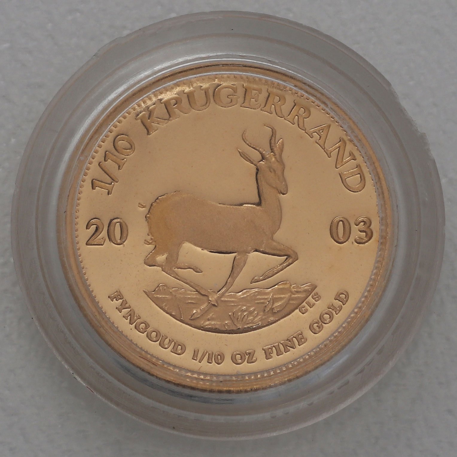 Goldmünzen 4 x "Krügerrand" 2003 (PP) Prestige Set – 4-teilig (Südafrika) - Detailansicht 7