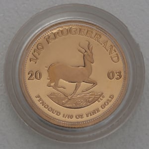 Goldmünzen 4 x "Krügerrand" 2003 (PP) Prestige Set – 4-teilig (Südafrika) - Miniaturansicht 8