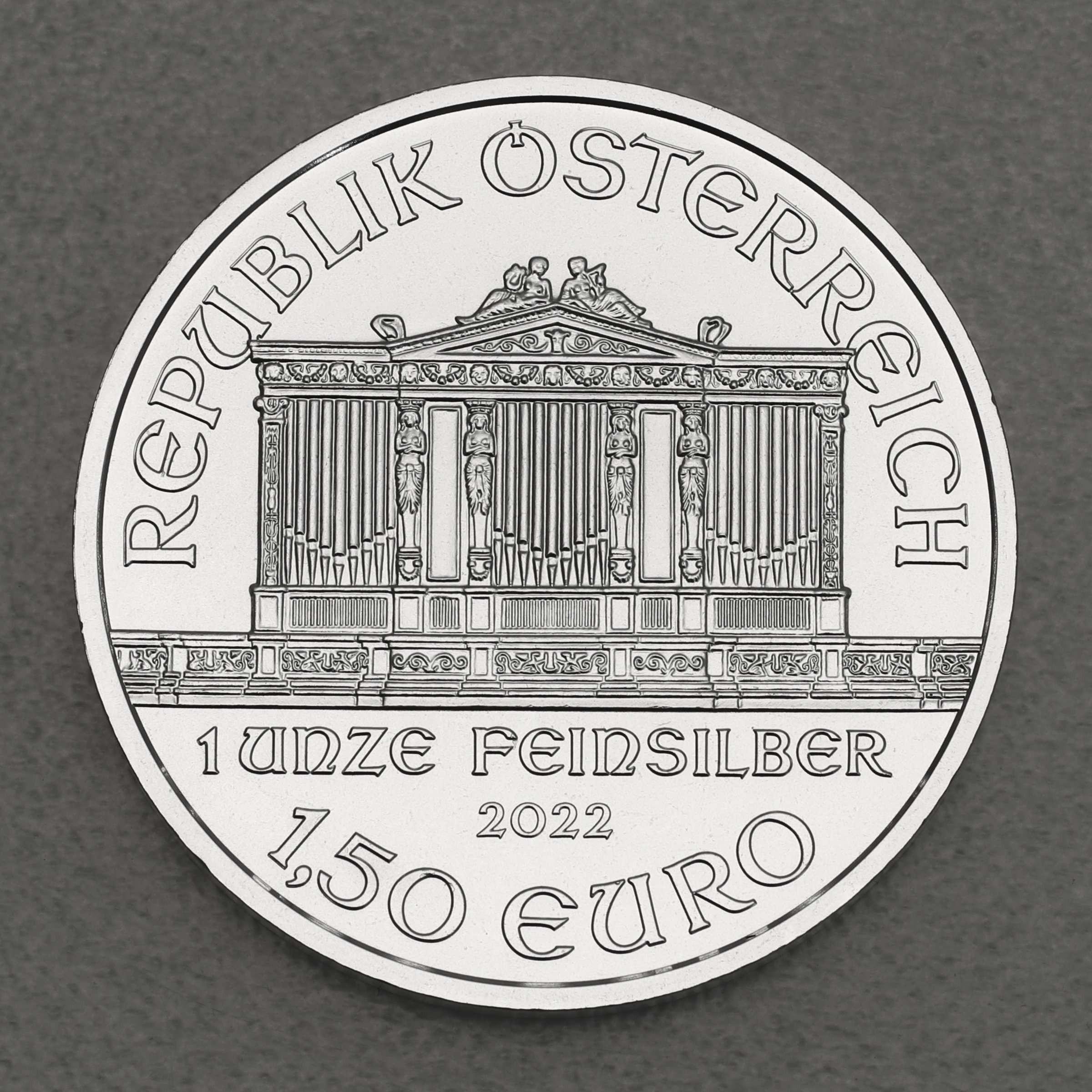 Silbermünze 20 x 1oz "Wiener Philharmoniker" verschiedene Jahrgänge Tube diff. (Österreich) - Detailansicht 4
