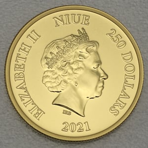 Goldmünze 1oz "Mickey & Goofy" 2021 Disney (Niue) - Miniaturansicht 2