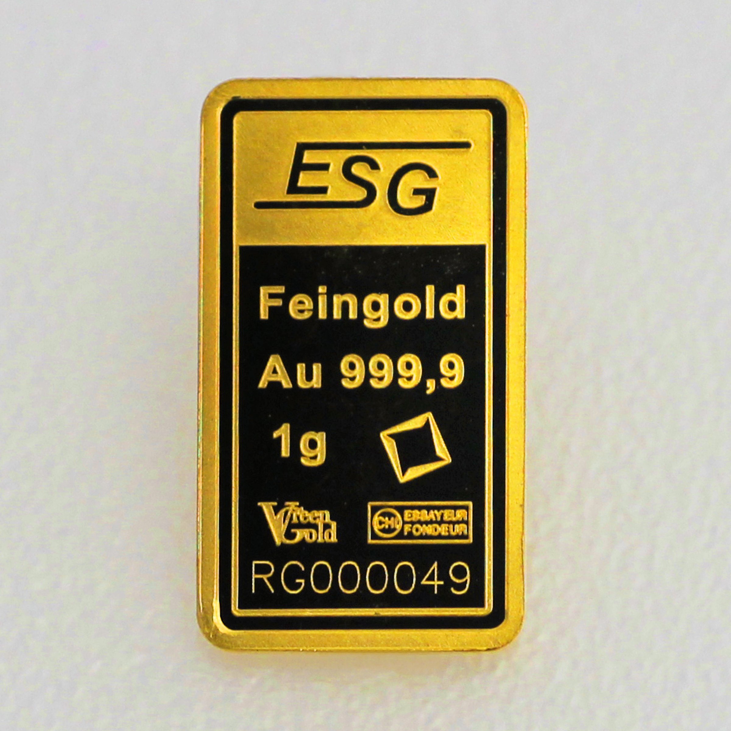 Goldbarren 1g "Auropelli" Responsible-Gold - Detailansicht 4