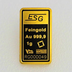 Goldbarren 1g "Auropelli" Responsible-Gold - Miniaturansicht 5
