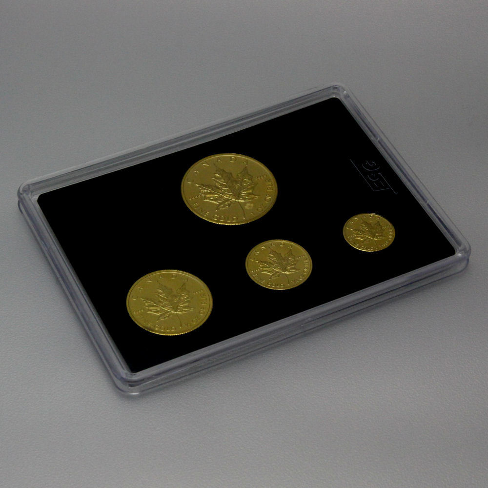 Goldmünzen "Maple Leaf" Set – 4-teilig 1oz+1/2oz+1/4oz+1/10oz (Kanada) - Detailansicht 1