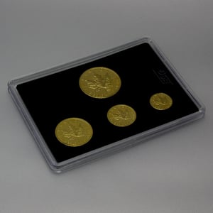 Goldmünzen "Maple Leaf" Set – 4-teilig 1oz+1/2oz+1/4oz+1/10oz (Kanada) - Miniaturansicht 2
