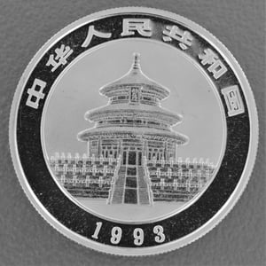 Silbermünze 1/2oz "Panda" 1993 (China) - Miniaturansicht 2