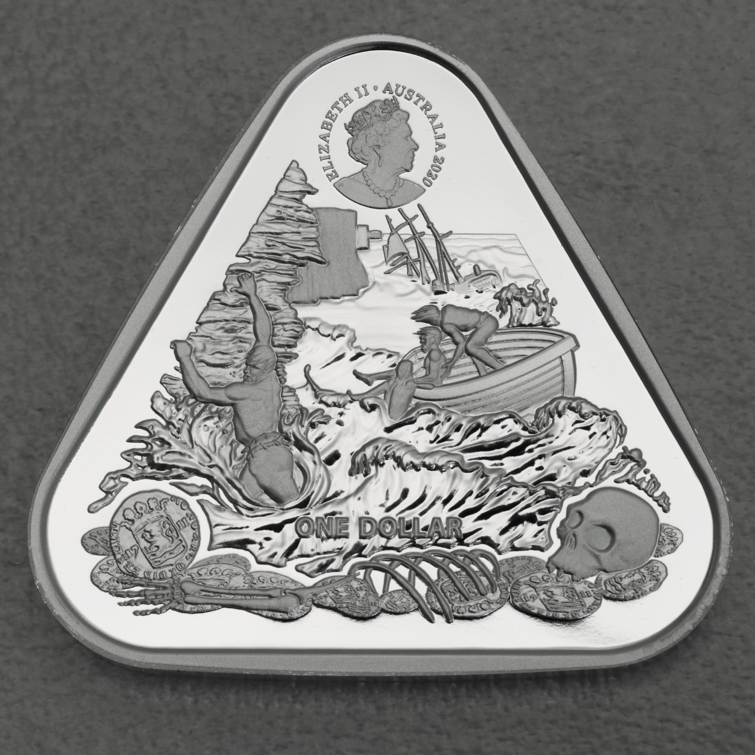 Silbermünze 1oz "Zuytdorp" 2020 Shipwrecks 19% (Australien) - Detailansicht 2