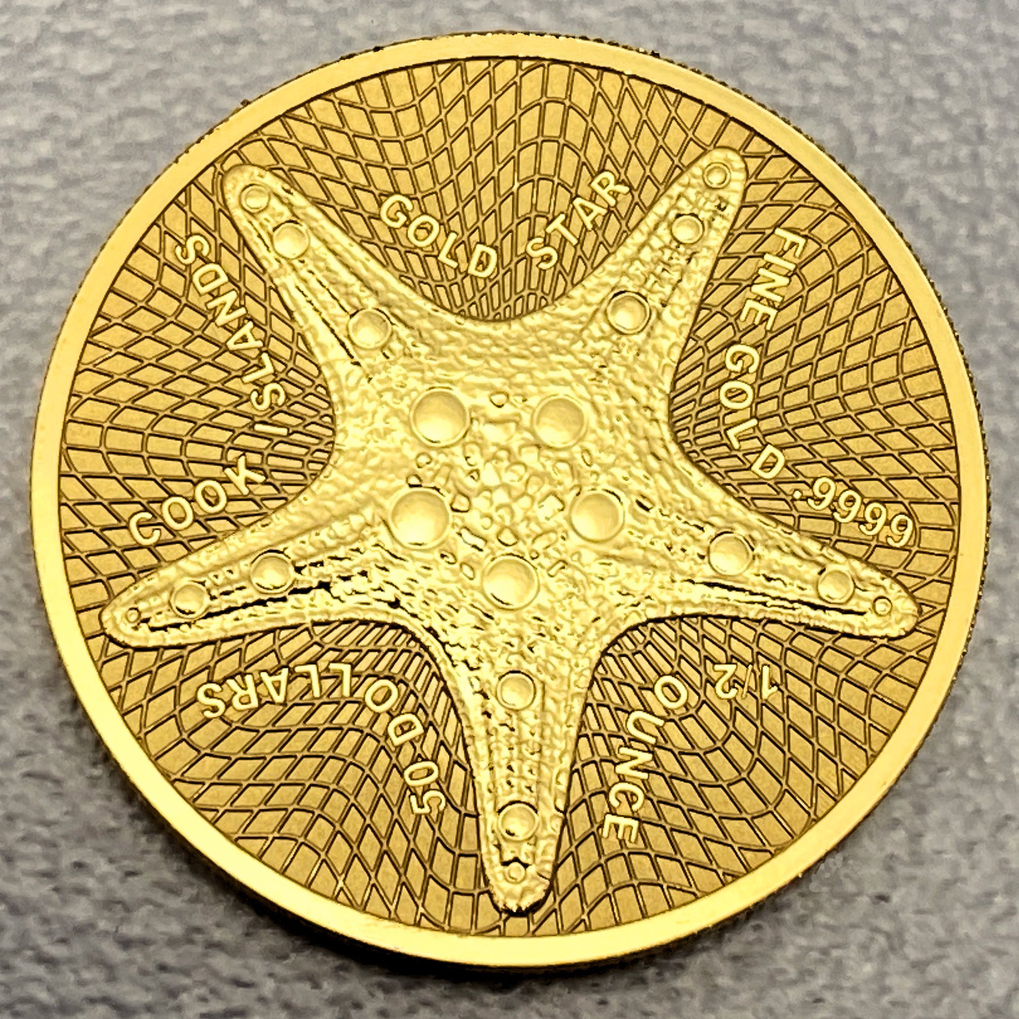 Goldmünze 1/2oz "Gold Star" 2021 (Cook Islands) - Hauptansicht