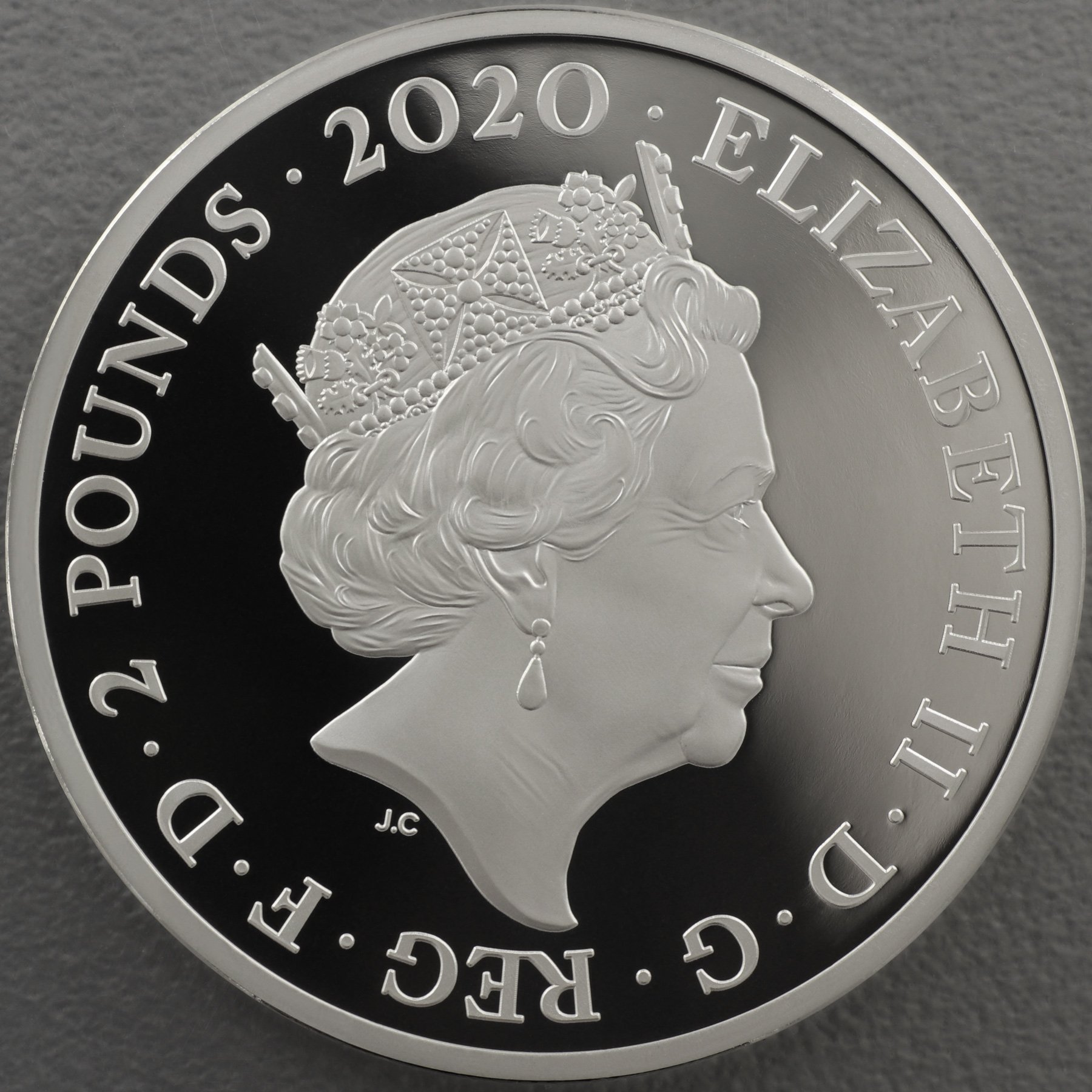 Silbermünze 1oz "Queen UK" 2020 (PP/koloriert) Music Legends (Großbritannien) - Detailansicht 1