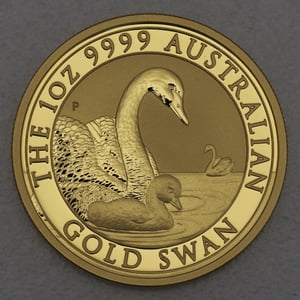 Goldmünze 1oz "Schwan" 2019 Australian Gold Swan (Australien) - Hauptansicht
