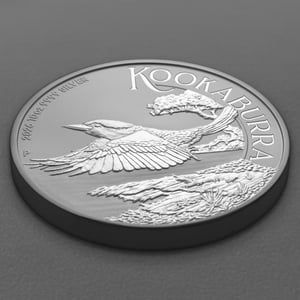 Silbermünze 10oz "Kookaburra" 2026 19% (Australien) - Miniaturansicht 3