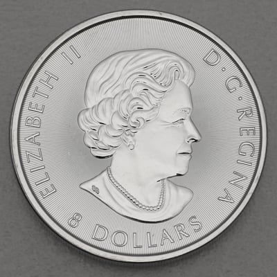Silbermünze 1,5oz "Canadian Polarfox" 2014 (Kanada) - Miniaturansicht 2