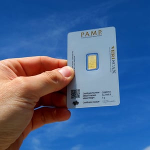 Goldbarren 1g PAMP "Fortuna" - Miniaturansicht 6
