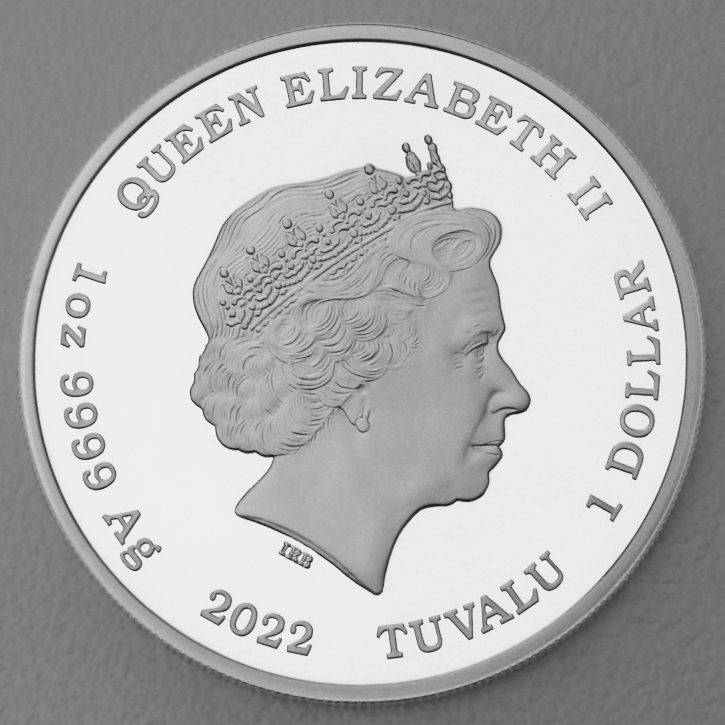 Silbermünze 1oz "Krustylu Studios" 2022 The Simpsons diff. (Tuvalu) - Detailansicht 1