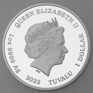 Silbermünze 1oz "Krustylu Studios" 2022 The Simpsons diff. (Tuvalu) - Miniaturansicht 2