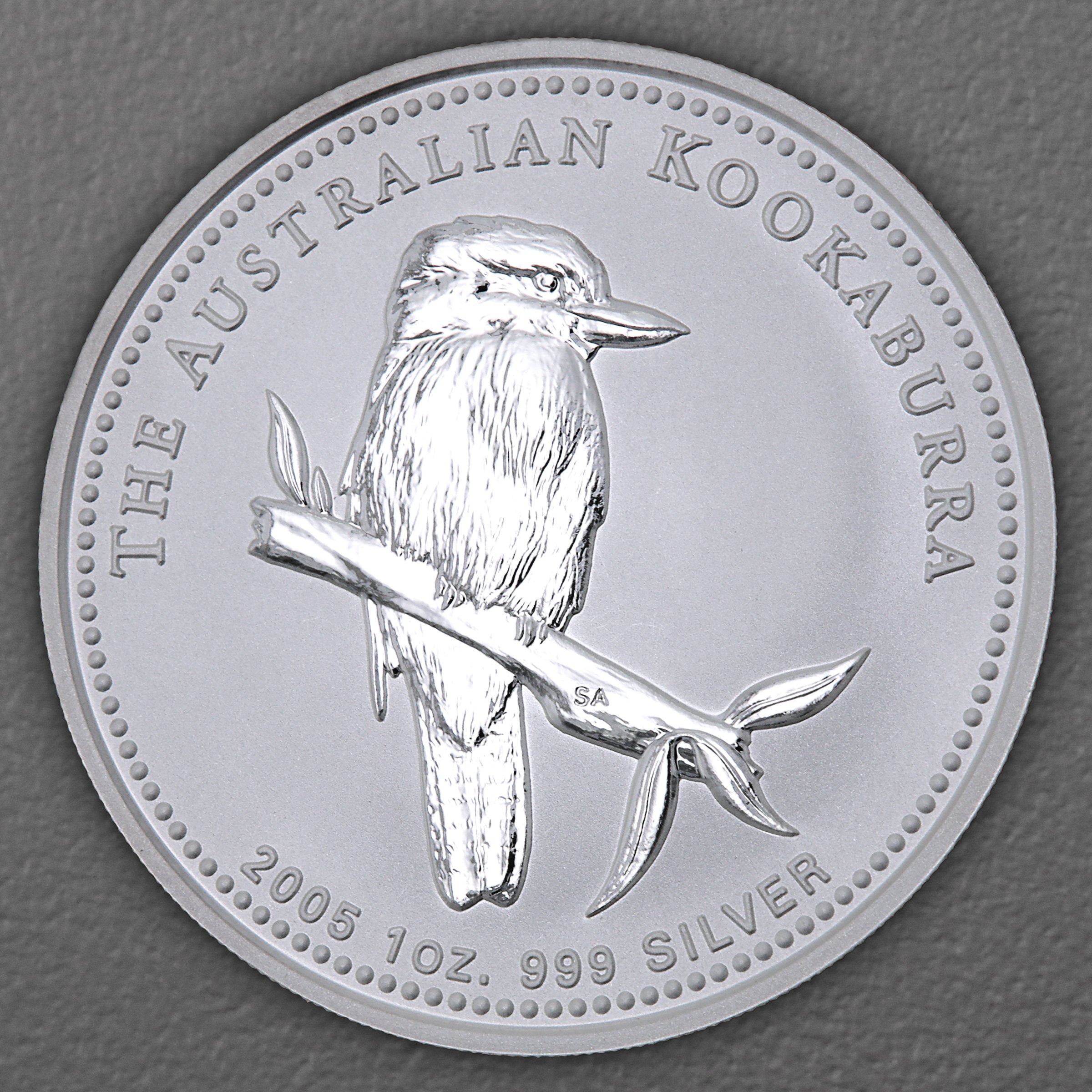Silbermünze 1oz "Kookaburra" 2005 (Australien) - Hauptansicht