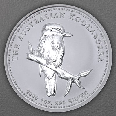 Silbermünze 1oz "Kookaburra" 2005 (Australien) - Hauptansicht