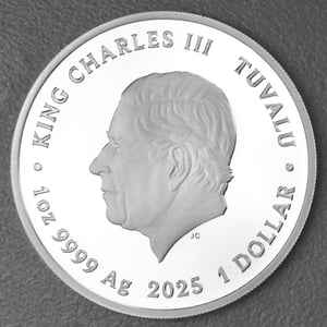 Silbermünze 1oz "Splinter" 2025 (PP/koloriert) Teenage Mutant Ninja Turtles™ (Tuvalu) - Miniaturansicht 2