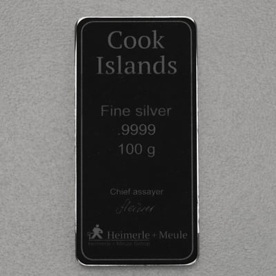 Münzbarren "Cook Islands" 50x 100g (Masterbox) "New Generation" - Miniaturansicht 4