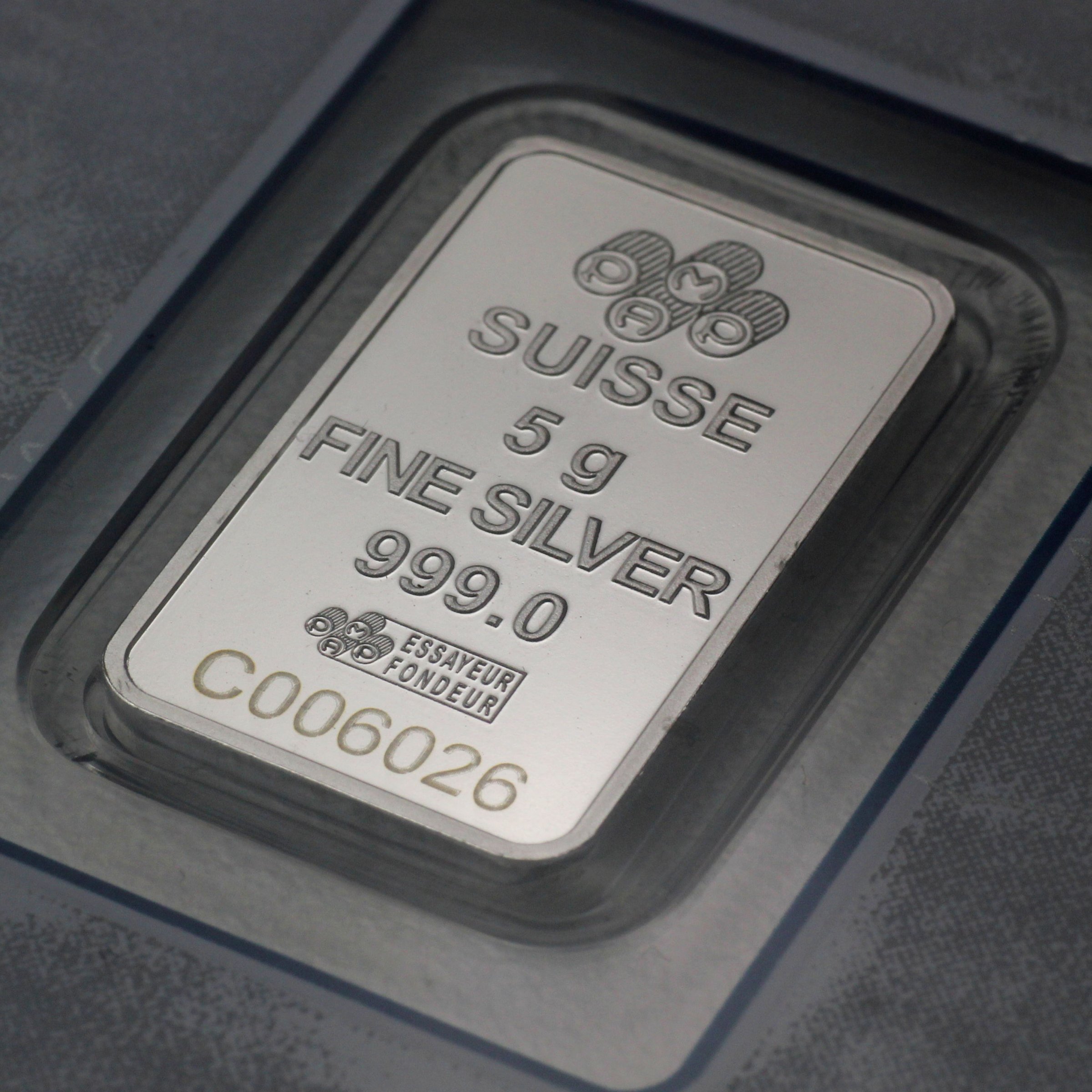 Silberbarren 5g "Fortuna" PAMP - Detailansicht 3