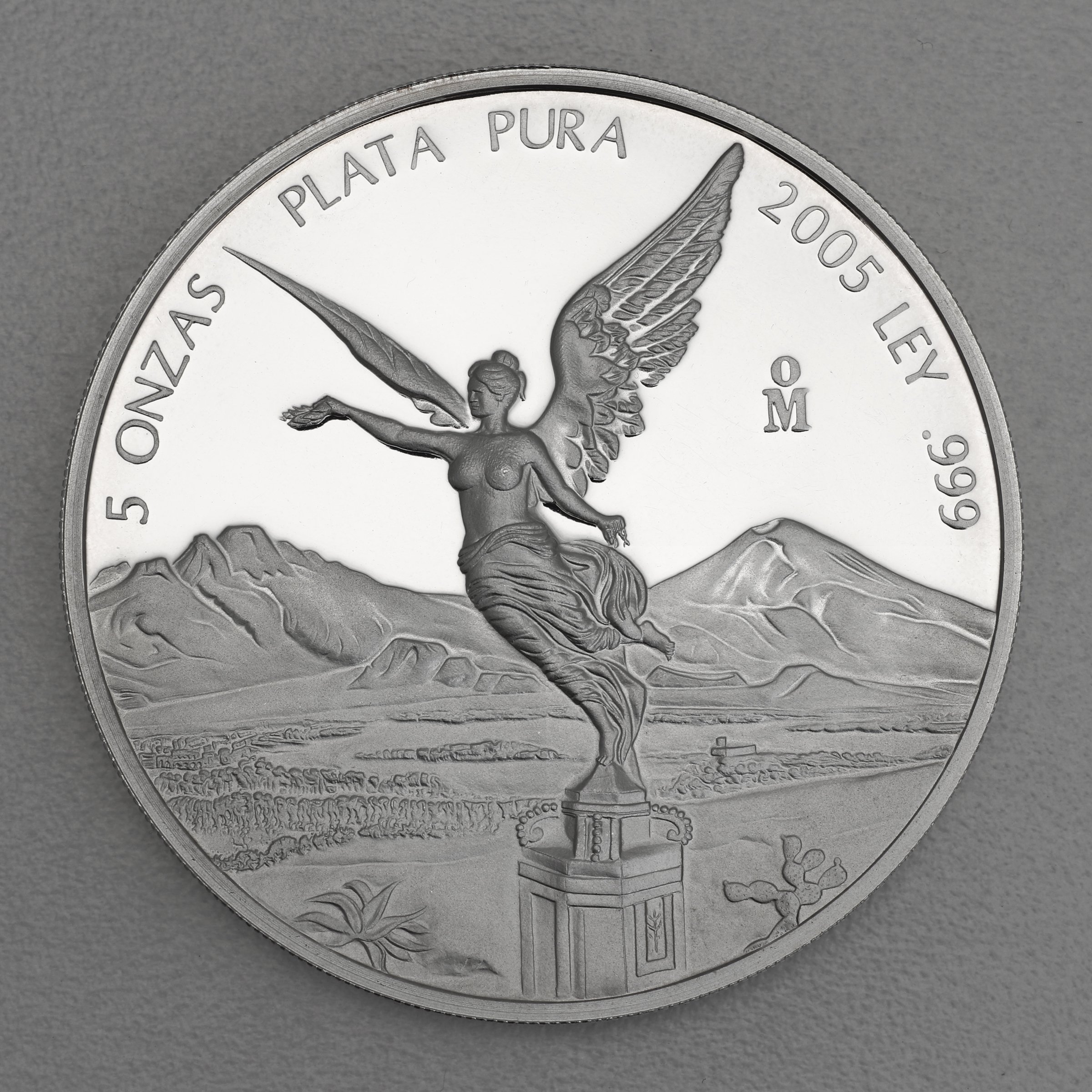 Silbermünze 5oz "Libertad" 2005 (Mexiko) - Hauptansicht