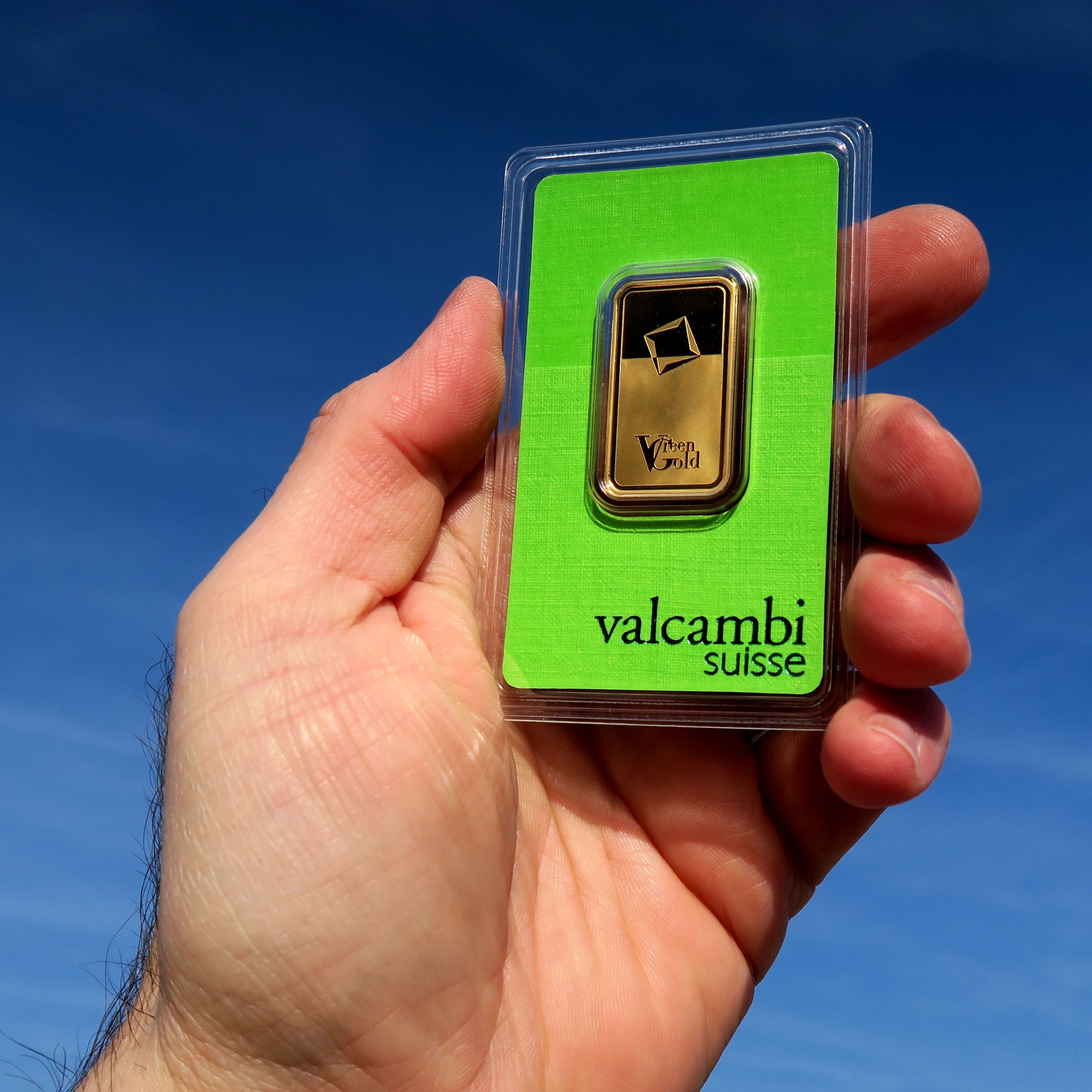 Goldbarren 20g "Green Gold" VALCAMBI (999,9 Au) - Detailansicht 5