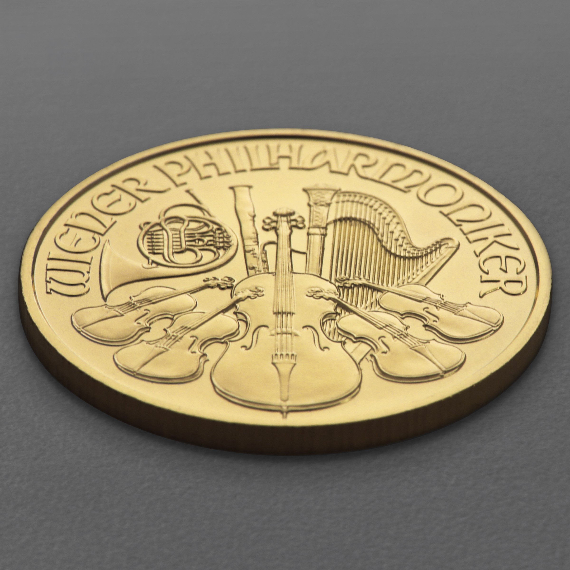 Goldmünze 1/4oz "Wiener Philharmoniker" aktueller Jahrgang (Österreich) - Detailansicht 2