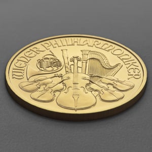 Goldmünze 1/4oz "Wiener Philharmoniker" aktueller Jahrgang (Österreich) - Miniaturansicht 3