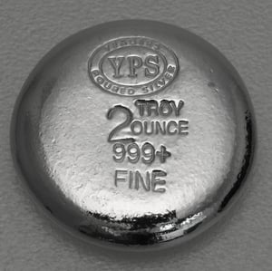 Silber 3-D Barren "Jolly Roger Pirate Round" 2oz - Miniaturansicht 2
