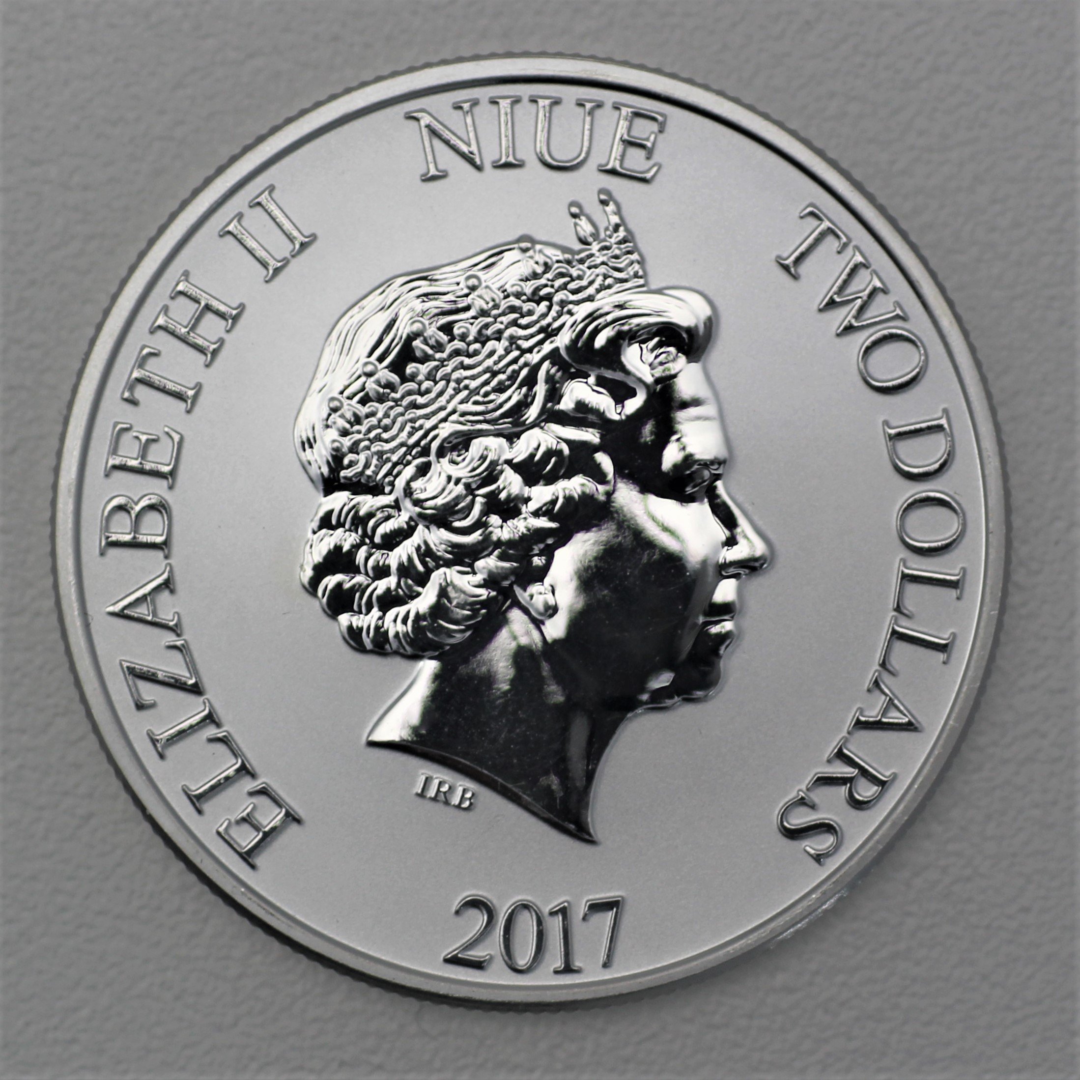 Silbermünze 1oz "Mickey Mouse" 2017 Steamboat Willie - Disney (Niue) - Detailansicht 1