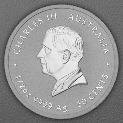 Silbermünze 1/2oz "Ziege" 2027 Lunar III – Year of the Goat 19% (Australien) - Miniaturansicht 2