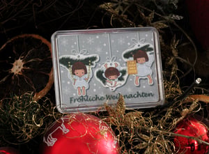 Goldbarren 1g "Engel/Fröhliche Weihnachten"(Motiv) - Miniaturansicht 2