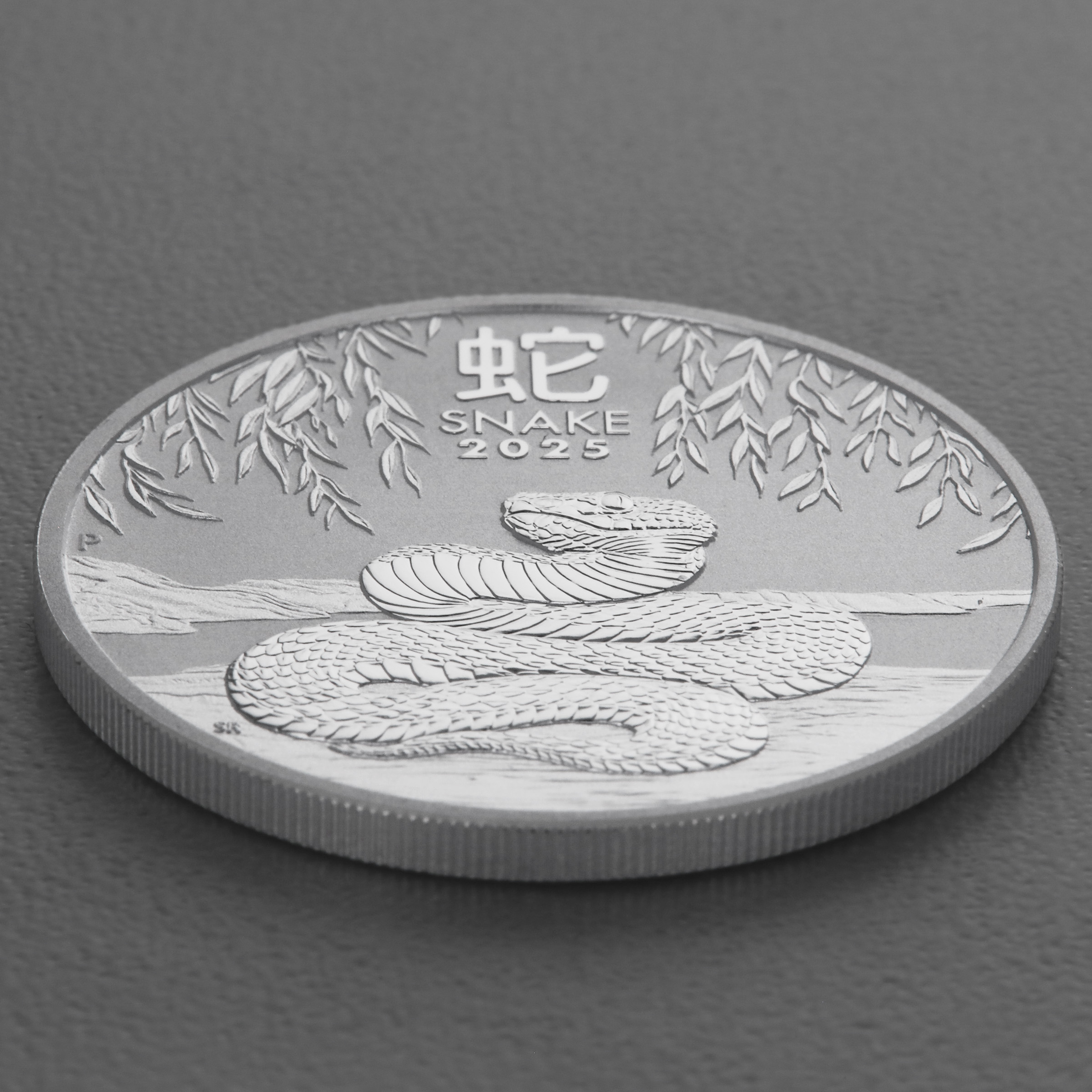 Silbermünze 1oz "Schlange" 2025 Lunar III – Year of the Snake 19% (Australien) - Detailansicht 2