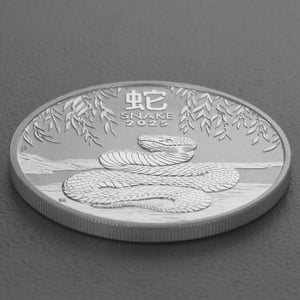 Silbermünze 1oz "Schlange" 2025 Lunar III – Year of the Snake 19% (Australien) - Miniaturansicht 3
