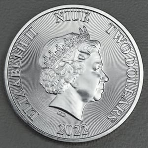 Silbermünze 1oz "TREE OF LIFE" 2022 Truth (Niue) - Miniaturansicht 2
