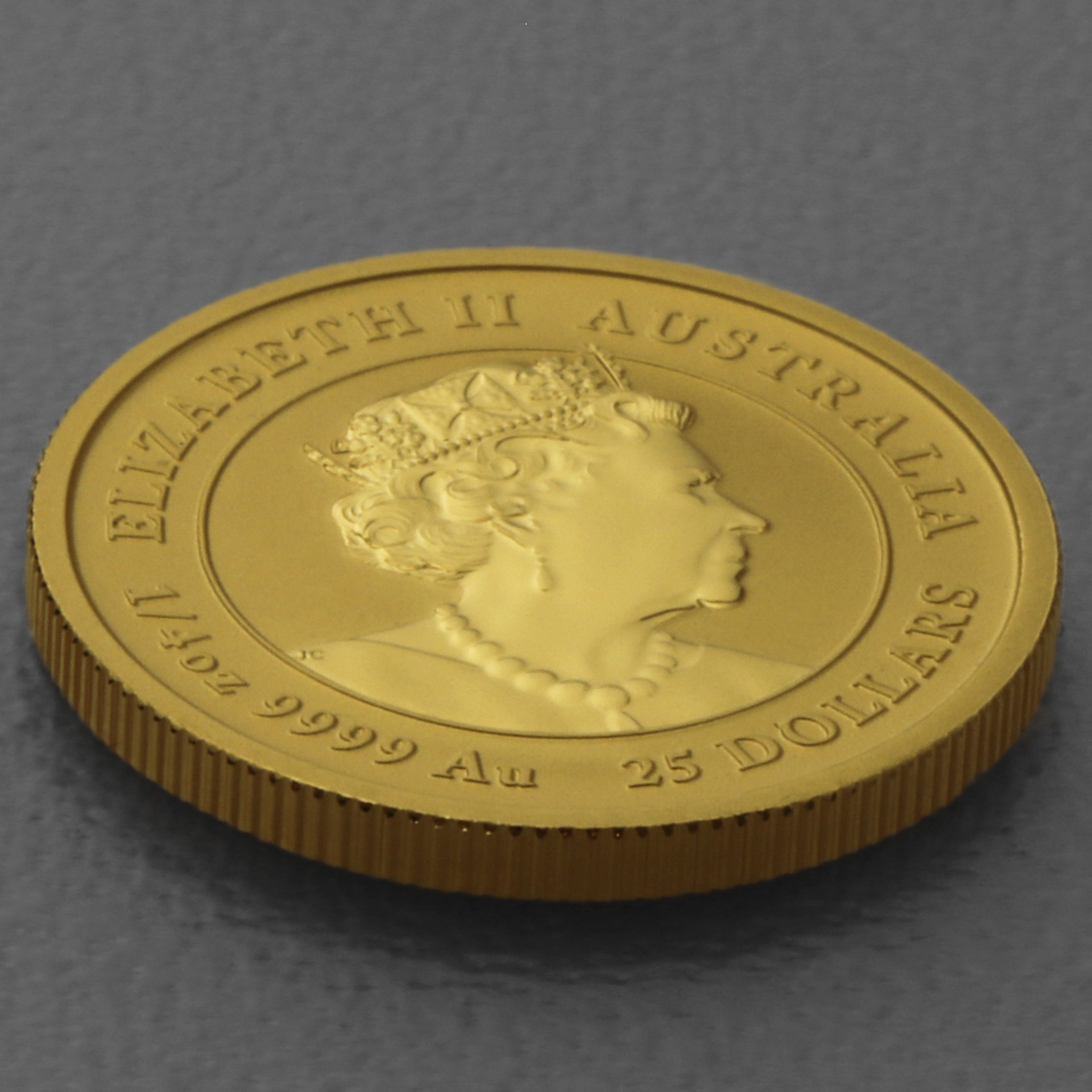 Goldmünze 1/4oz "Hase" 2023 Lunar III – Year of the Rabbit (Australien) - Detailansicht 3