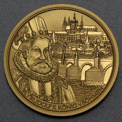 Goldmünze 100 Euro "Wenzelskrone" 2011 Die Kronen der Habsburger (Österreich) - Miniaturansicht 2