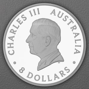 Silbermünze 5oz "Kookaburra" 2026 (PP/HR/incused) (Australien) - Miniaturansicht 2