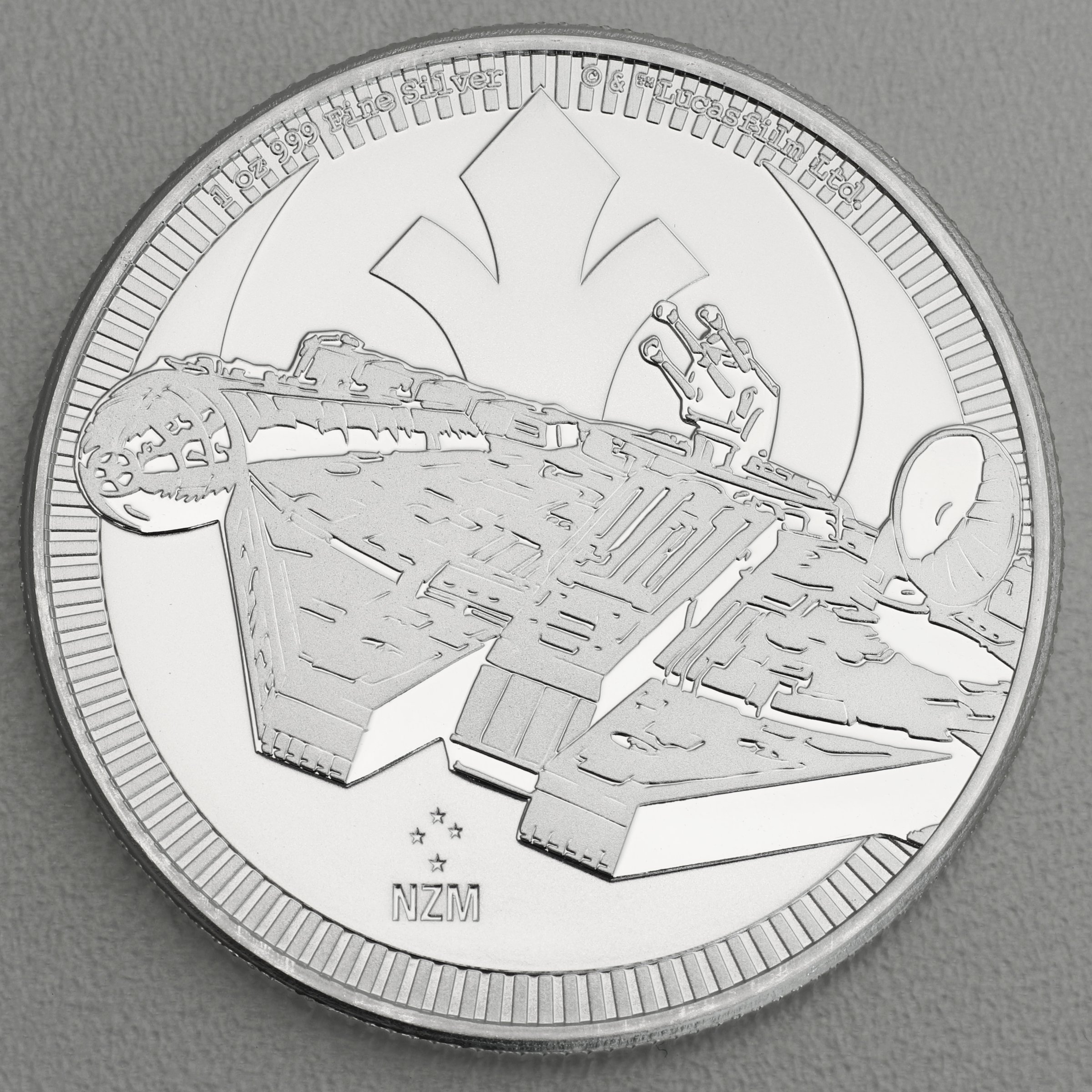 Silbermünze 1oz "Millennium Falcon" 2021 Star Wars™ (Niue) - Hauptansicht
