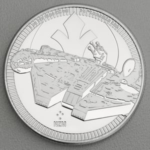 Silbermünze 1oz "Millennium Falcon" 2021 Star Wars™ (Niue) - Hauptansicht