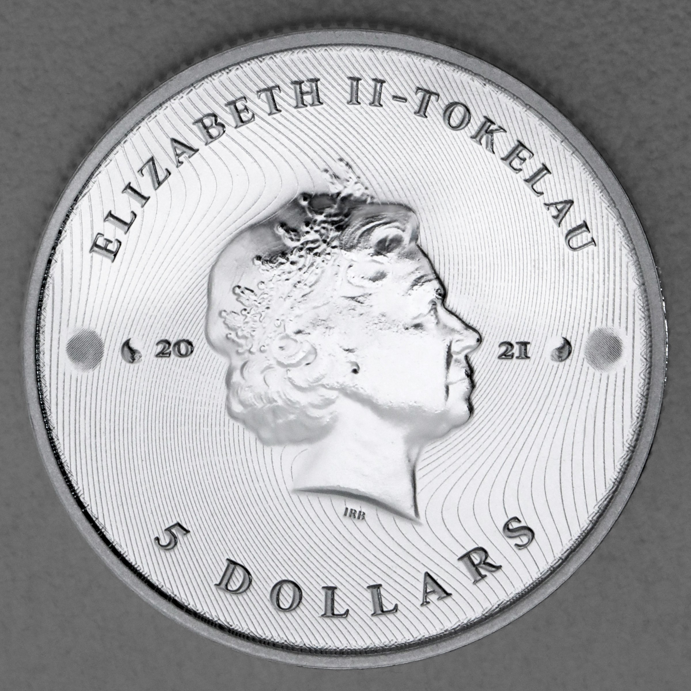 Silbermünze 1oz "Equilibrium" 2021 diff. (Tokelau) - Detailansicht 1
