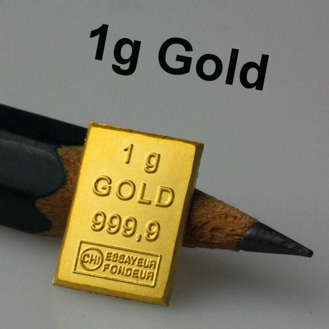 Goldbarren 1g CombiBar - Detailansicht 2