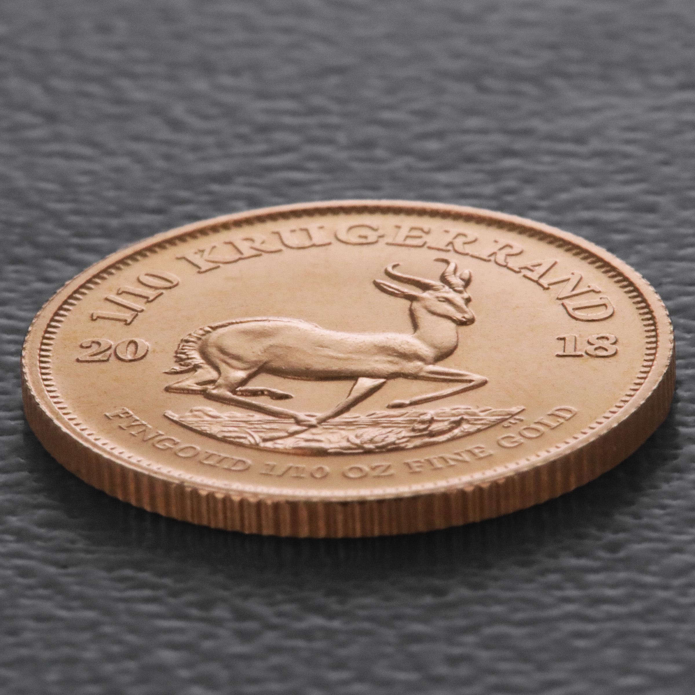 Goldmünze 1/10oz "Krügerrand" 2018 (Südafrika) - Detailansicht 2
