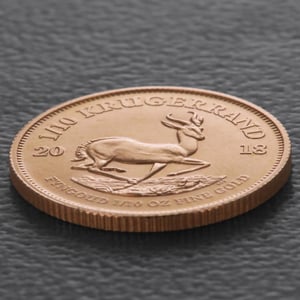 Goldmünze 1/10oz "Krügerrand" 2018 (Südafrika) - Miniaturansicht 3