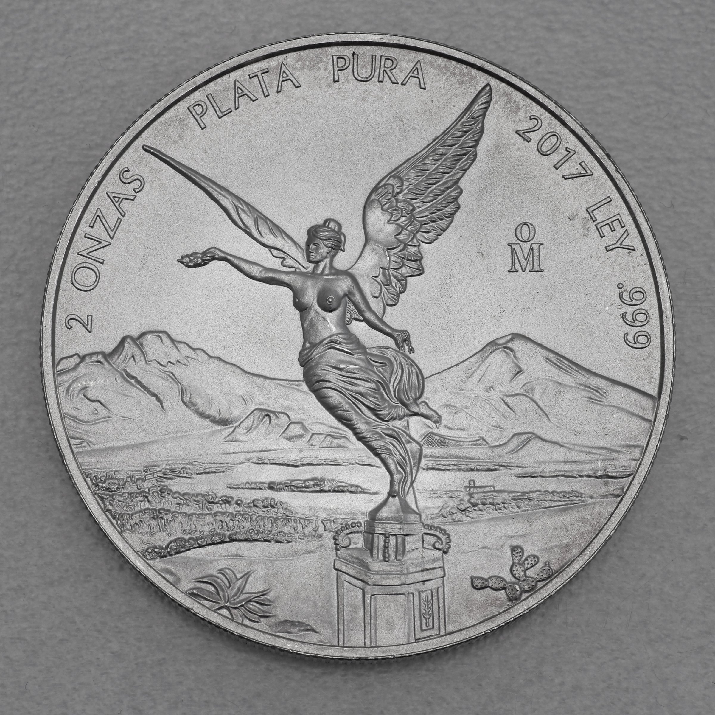 Silbermünze 2oz "Libertad" 2017 (Mexiko) - Hauptansicht