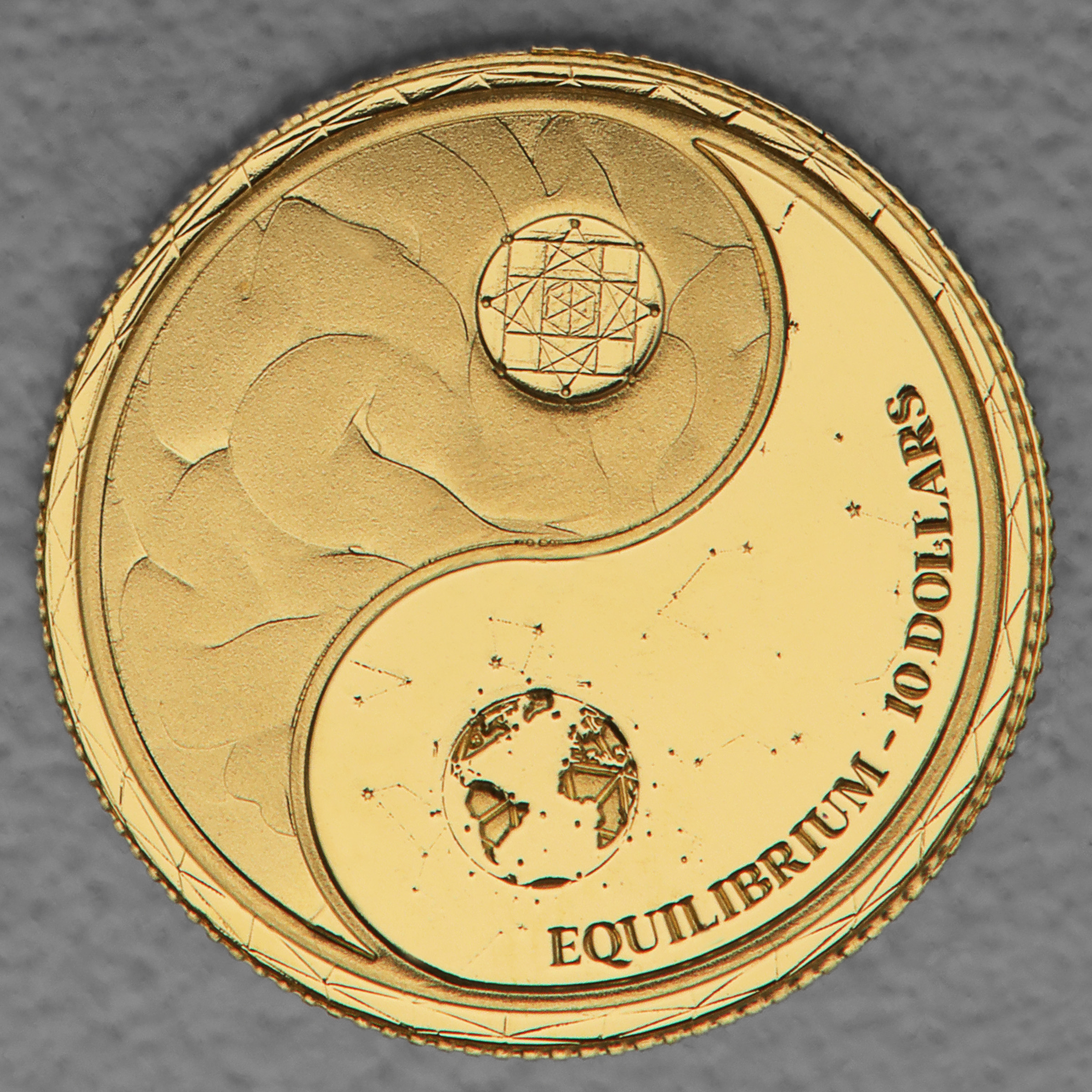Goldmünze 1/10oz "Equilibrium" 2022 (PL) (Tokelau) - Hauptansicht
