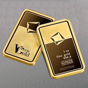 Goldbarren 1oz "Green Gold" VALCAMBI (999,9 Au) - Miniaturansicht 4