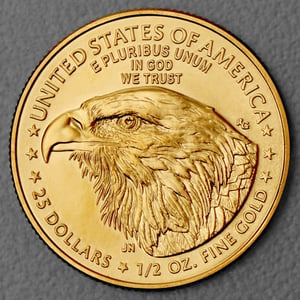 Goldmünze 1/2oz "American Eagle" 2023 (USA) - Hauptansicht