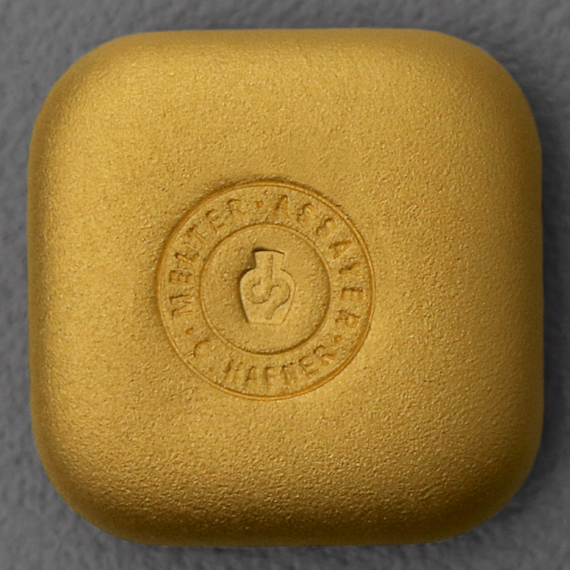 Goldbarren 50g "C.HAFNER - Gussform" - Detailansicht 3