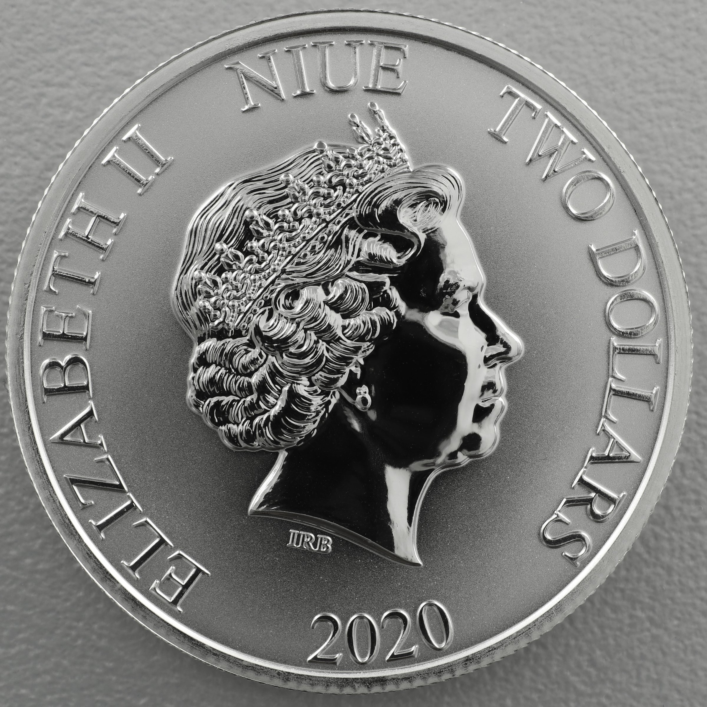 Silbermünze 1oz "Mickey & Minnie" 2020 Disney (Niue) - Detailansicht 1