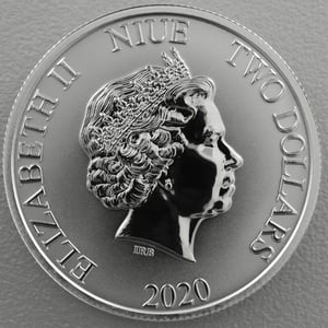 Silbermünze 1oz "Mickey & Minnie" 2020 Disney (Niue) - Miniaturansicht 2